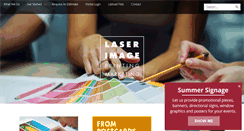 Desktop Screenshot of laserimagenc.com